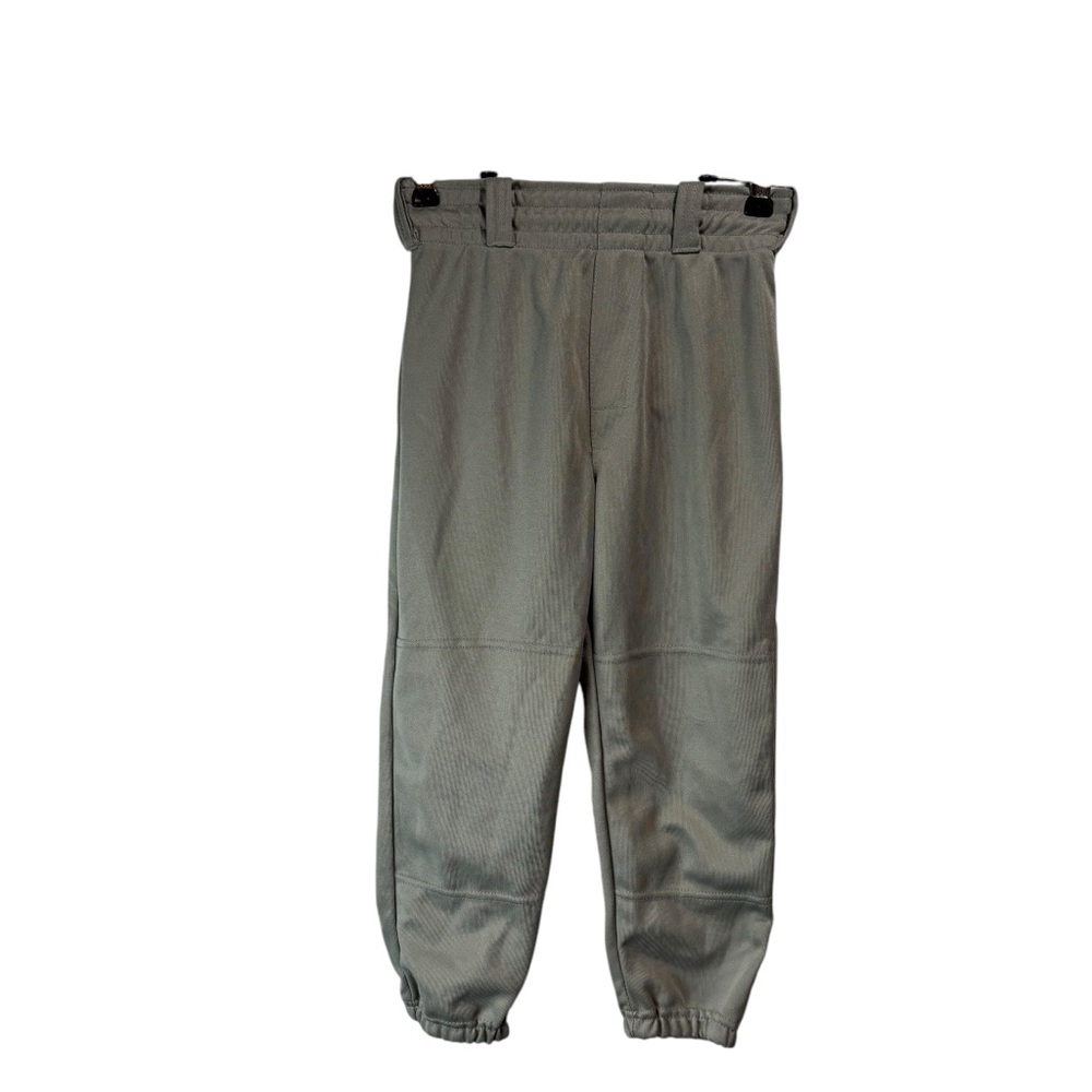 Rawlings baseball pants pull up elastic waist calf length black youth small